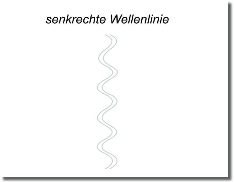 Folie für Glastür Senkrechte Wellenlinie – fließendes Liniendesign nach Maß